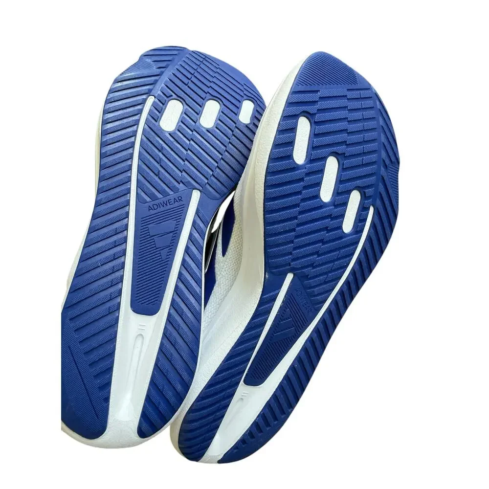 Adidas Duramo SL2 Running Shoes White Blue Men 9 Athletic Sneakers NWT